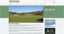 Desktop Screenshot of brockham.org